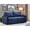 Deep Blue, variant on Uspridefurniture Borland 70'' Velvet Square Arm Sofa Bed,Pink