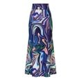 thumbnail image 4 of Weiqiqre Jupes pour Femmes Décontractées Douces Pliables Taille Haute Maxi Longue Jupe Robe Polyvalente, 4 of 7