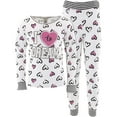 thumbnail image 2 of Pyjama pour Filles en Coton à Manches Longues et Pantalon Legging de Nuit, 2 of 4
