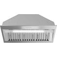 thumbnail image 4 of Streamline 34 in. Pescara Ducted Insert 350 CFM Range Hood in Brushed Stainless Steel with Baffle Filters, Electronic Button Control, LED Light, 4 of 9