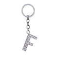 thumbnail image 1 of Up to 65% Off 26 Letters Key Ring Chain Unisex Keychain Fashion New Alphabet Keyring Gift Necklace Rings Earring Jewelry on Clearance, 1 of 1
