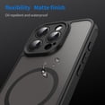 thumbnail image 6 of Magnetic Shockproof for Samsung Galaxy A36 5G Case, Compatible for MagSafe, Military Grade Protection, Translucent Slim Case For Samsung Galaxy A36 5G Anti-Fingerprint Anti-Scratch,Black, 6 of 9