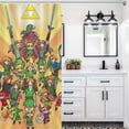 thumbnail image 5 of The Legend Of Zelda Shower Curtain Waterproof Polyester Fabric Bathroom Curtain Decorative Set with 12 Hooks, 5 of 7