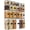 Black, variant on 24 PCS Airtight Food Storage Containers Set with Lids - , Leak Proof, for Kitchen Pantry Organization