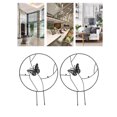thumbnail image 3 of Iron Flower Plant Support Stand Climbing Frame for Garden - Round  Design, 3 of 8