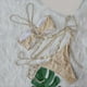 thumbnail image 4 of Trajes de Baño de Bikini de Mujer de Color Sólido Sexy de Moda Dividido con Pantalones, Nylon de Corte Alto para la Piscina de Playa Y las Vacaciones de Verano, 4 of 8