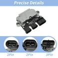 thumbnail image 4 of Módulo de control del ventilador de refrigeración del motor Unique Bargains No.214933JA0E para Infiniti JX35 3.5L 2013 para Infiniti QX60 Hybrid 2.5L 2014-2017 1 Pc, 4 of 6