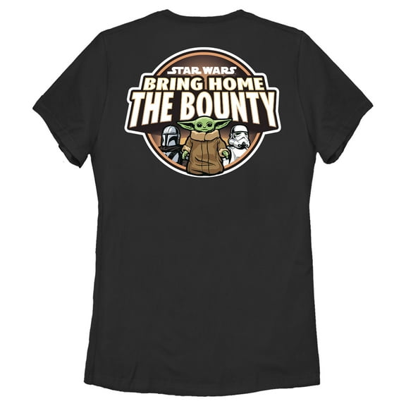 Women's Star Wars: The Mandalorian Pocket Quote Graphic Tee Black Large