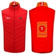 thumbnail image 2 of guisaled Camouflage Lightweight Heated Vest for Men Rechargeable USB Warming Heating Vest Battery Pack Not Included Winter, 2 of 3