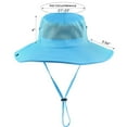 thumbnail image 3 of LUOGENLI Cowboy Hat For Women Womens Fisherman's Hat Outdoor and Sun Hat Mountaineering and Fishing Sun Hat Cycling Sun Hat Sun Hat Cowboy Hat Rack For Wall 7 Hat Bucket Hats For Men Xxl Orange, 3 of 6