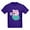 Purple, variant on CafePress - Peppa Pig: Daddy Pig & Baby Kids T Shirt - Dark T-Shirt Kids XS-XL