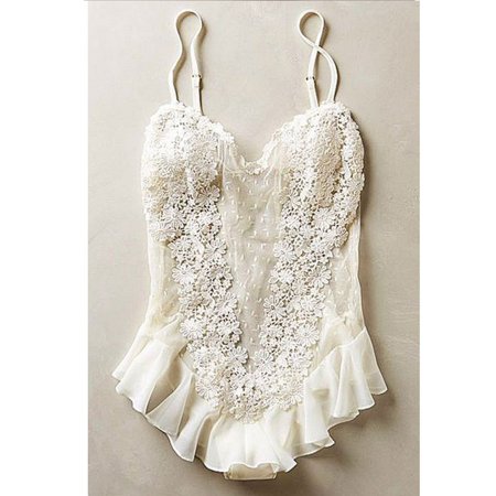 

Lingerie Women Sexy Silk Lace Robe Dress Babydoll Nightdress Nightgown Sleepwear