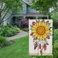 thumbnail image 5 of PHYHOO Summer Garden Flag Outside Double Sided, Seasonal GOOD NIGHT Sunflower Dream Catcher Yard Flags, Spring Decor for Farmhouse Outdoor Decoration 28x40in, 5 of 8