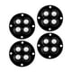 thumbnail image 2 of 4x Ruedas giratorias de pasta Ruedas universales Ruedas giratorias, Rueda giratoria Rotación de 360 grados, Mini ruedas giratorias para gabinete, Caja perlas de pegamento negro DYNWAVEMX rodillo de ricino, 2 of 8