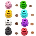 thumbnail image 3 of Water Drop Wheel Line Gauge Nuts 6*4cm Aluminum Alloy M7 Half Moon Cap Wire Connector For SLX/DC/S Brand Fishing Reel Accessory, 3 of 12