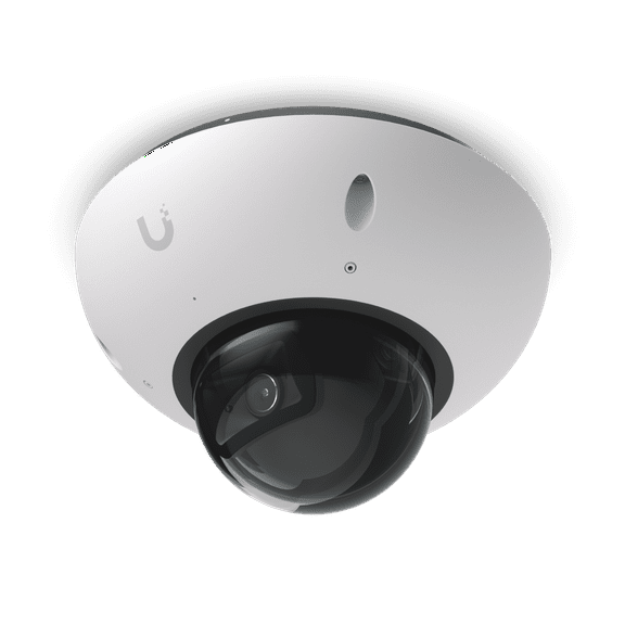 Ubiquiti UVC-G6-DOME 8 Megapixel 4K Network Camera, Color, Dome, White