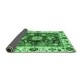 thumbnail image 2 of Ahgly Company Indoor Rectangle Oriental Emerald Green Traditional Area Rugs, 7' x 10', 2 of 4