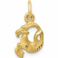 thumbnail image 1 of 10K Yellow Gold Capricorn Zodiac Charm (18 X 10) Made In United States -Jewelry By Sweet Pea, 1 of 5