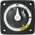 thumbnail image 3 of Blue Sea Battery Selector Switch 6011200-BSS M Series; 3 Position; 2 Batteries; 32 Volt DC; 450 Amp Intermittent Rating And 300 Amp Continuous Rating; Without Alternator Field Disconnect; Dual Circuit, 3 of 5