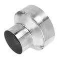 thumbnail image 1 of Adaptador reductor de tubo de escape mandrel para automóvil, adaptador de tubería de escape de 3" OD a 5" OD, longitud de 4", acero inoxidable 201, tono plateado, 1 of 7