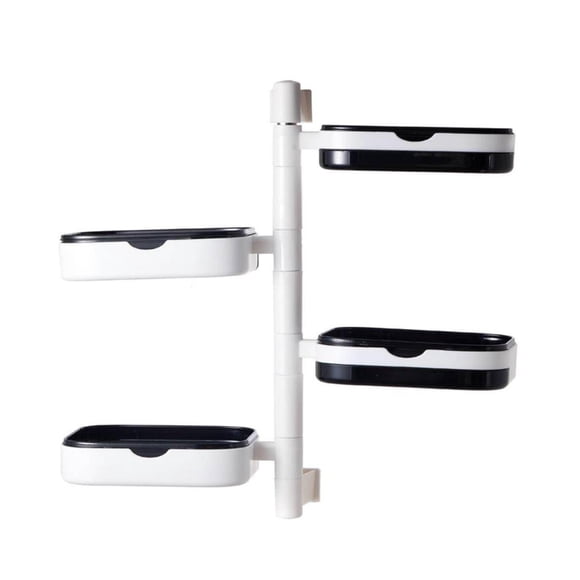 Organizador Giratorio Baño Skab Blanco 33X10X32 Cm