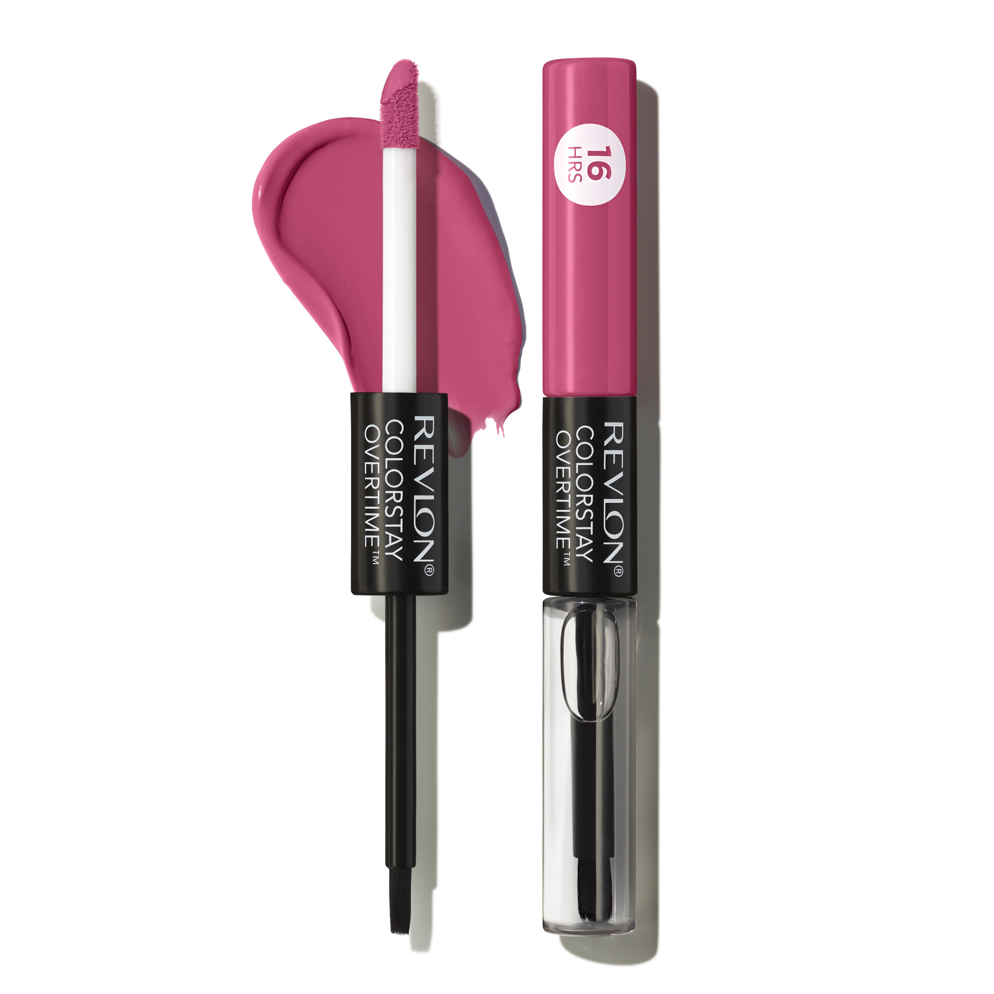 Revlon ColorStay Overtime Longwearing Gloss Lipstick with Vitamin E, 260 Perennial Plum, 0.07 fl oz - image 2 of 8