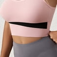thumbnail image 6 of Sports Bra for Women Big Chest Shock-absorbing No Steel Ring Plus Size Fitness Yoga Activewear for Running and Daily Use #Pink,XL, 6 of 6