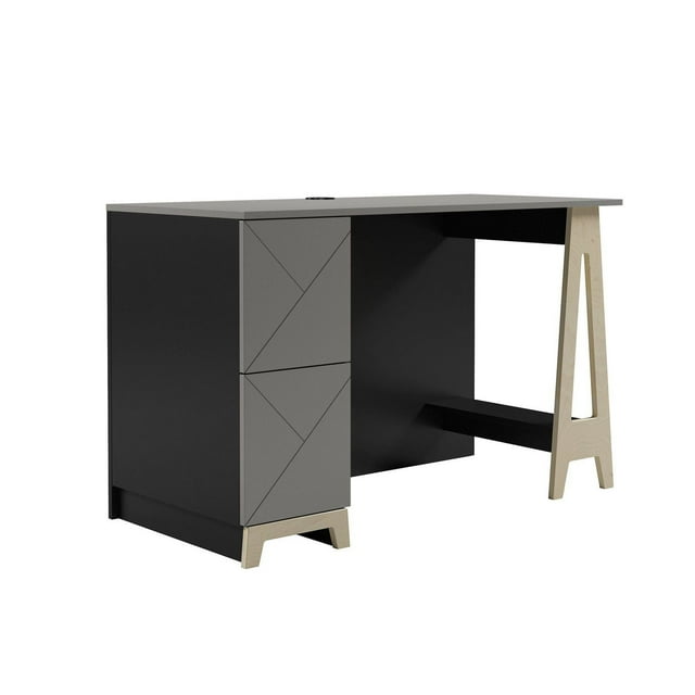 Nexera Bureau à 2 tiroirs Atypik