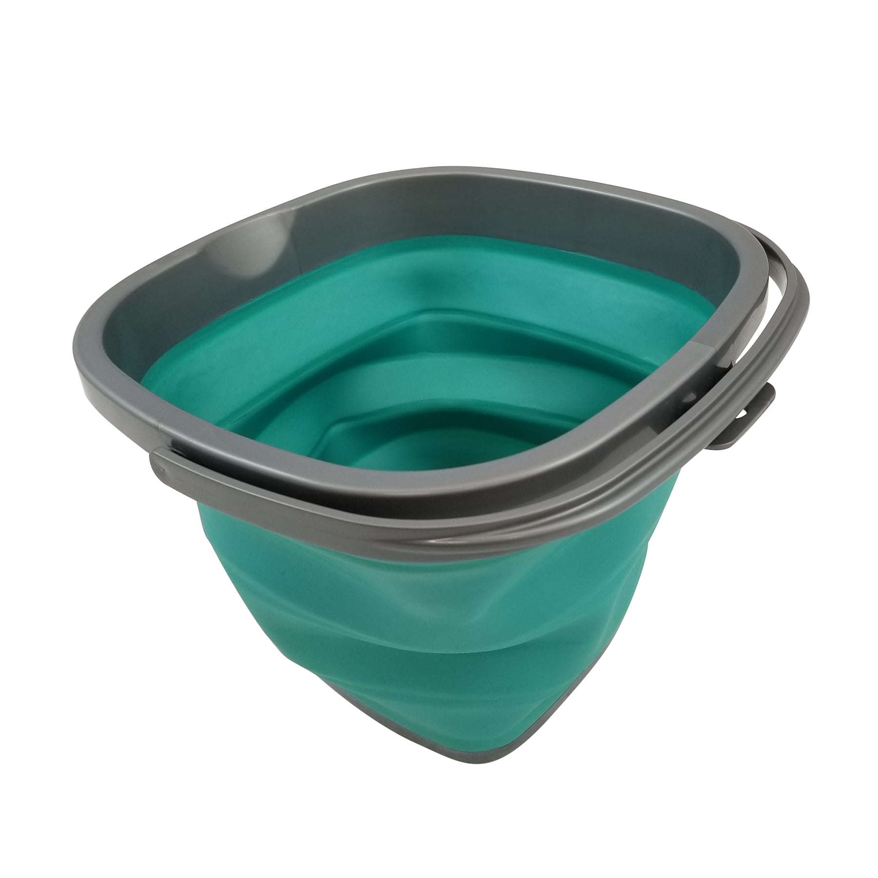 Details about   Folding Collapsible Silicon Plastic Bucket Kitchen Camping Garden Water Carrier 