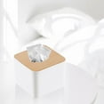 thumbnail image 2 of Square Tissue Box Cover Tissue Holder Napkin Holder for Night, 2 of 6