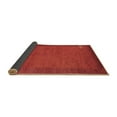 thumbnail image 2 of Ahgly Company Indoor Square Abstract Brown Contemporary Area Rugs, 5' Square, 2 of 4