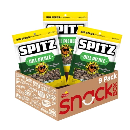 Spitz Sunflower Seeds, Dill Pickle, 6 oz (pack of 9)