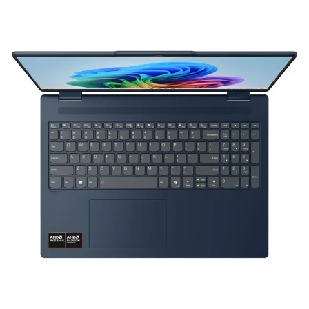 Lenovo IdeaPad 5 16" Touchscreen 2-in-1 CoPilot  PC Laptop - AMD Ryzen AI 7 350 - 1920 x 1200 - Windows 11 Home - 16GB RAM - 1TB SSD - Cosmic Blue