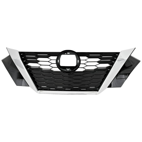 For 2020-2023 Sentra Front Grille Assembly Black/Chrome 623106LB0A NI1200316