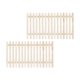 thumbnail image 5 of ColoMX 2 unids Mini Casa Cerca de madera Modelo Adorno Mini House Props Cuadro Miniatura Decorativa, 5 of 7