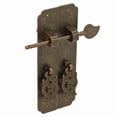 thumbnail image 1 of Tiradores antiguos de ciruela, orquídea, bambú, crisantemo, Retro chino, latón antiguo, muebles de bronce, manija de puerta de armario, 3x15cm, 1 of 12