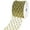 Gold, variant on HOMEFORD Christmas Expandable Sparkle Tinsel Wired Ribbon, 2-1/2-inch, 10-yard, Gold
