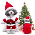 thumbnail image 4 of Cat Dog Funny Santa Cosplay Costume Christmas Santa Soft Comfortable Costume Accessories Dress Up Supplies, 4 of 8