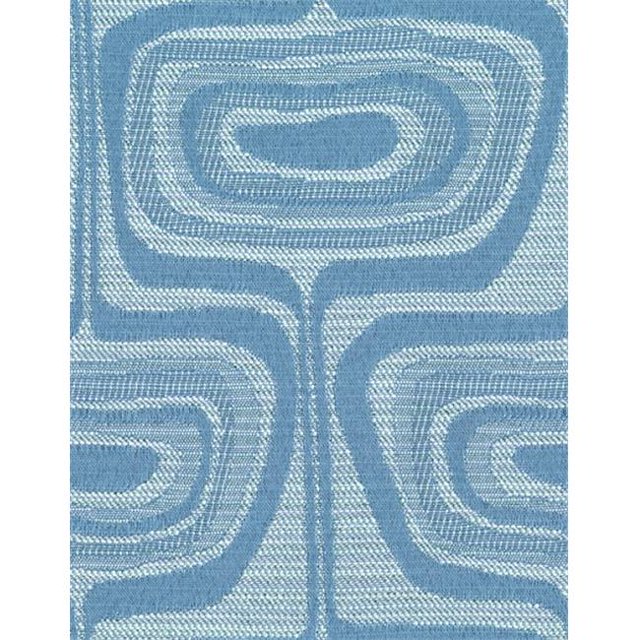 Crypton Corfe 31 Contrat Contemporain Tissu Jacquard Tissé&44; Ciel