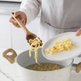 thumbnail image 3 of Cook with Color 12-Inch Natural Wood Spaghetti and Pasta Server Spoon, 3 of 5