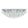 thumbnail image 3 of CWI Lighting Bianca20 Light Transitional Metal Flush Mount in Chrome, 3 of 5