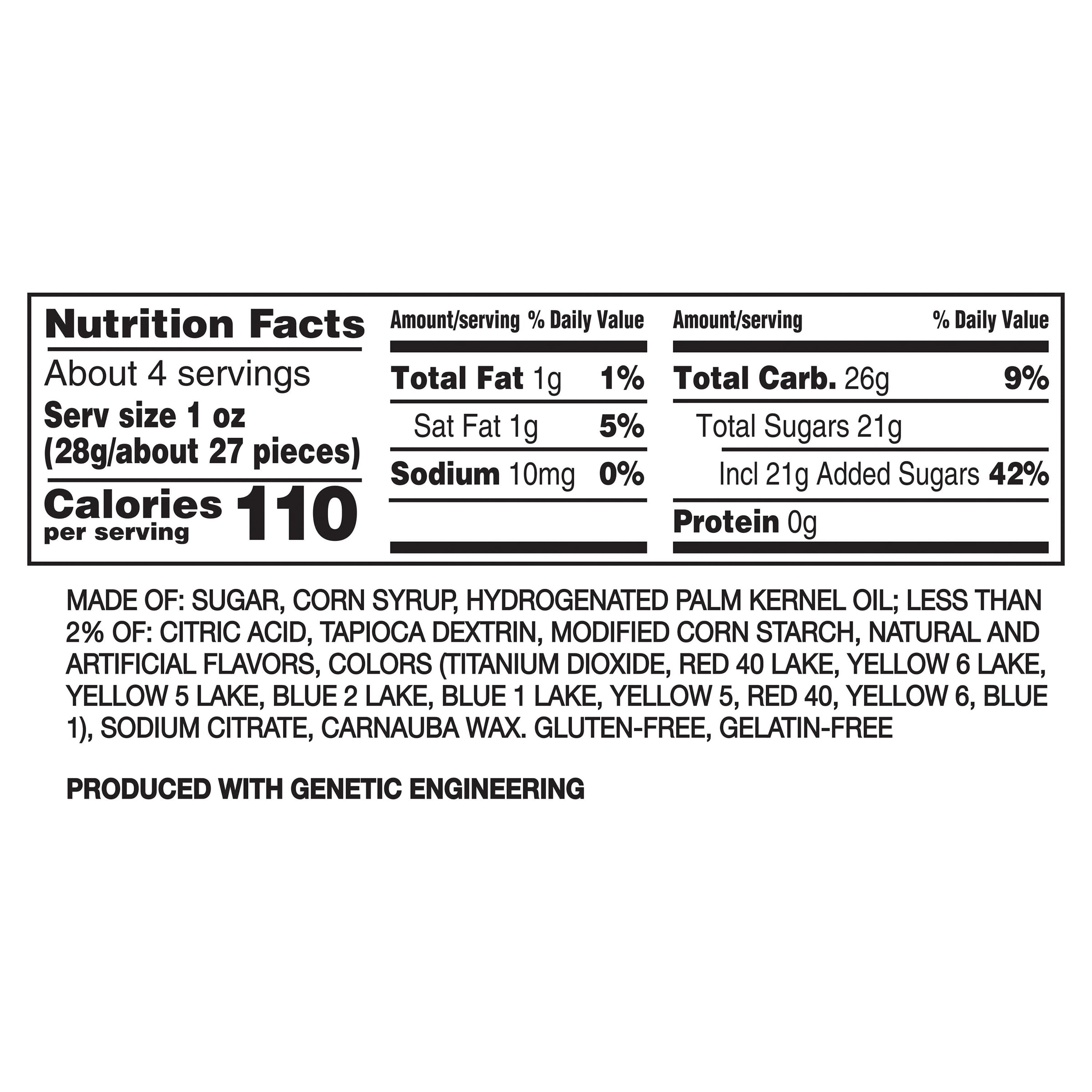 Skittles Fun Size Nutrition Facts Bios Pics