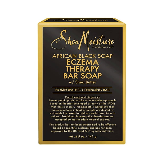 Shea Moisture African Black Soap Eczema & Psoriasis Therapy Bar, 5 Oz. - Walmart.ca
