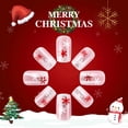thumbnail image 2 of Yoyauz 24 PCS Christmas Fake Nail Red and White Snowflake Design Short Fake Nail, Christmas Holiday Red and White Nail Used for DIY Nail Decoration in Winter, 2 of 9