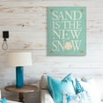 thumbnail image 2 of Stupell Industries Sand is the New Snow Nautical Winter Starfish Nature Painting Gallery Wrapped Canvas Art Print Wall Art, 30 x 40, 2 of 6