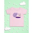 thumbnail image 3 of Sleep Kitten Lineart T-Shirt Infant -Image by Shutterstock,  6 Months, 3 of 4