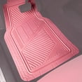 thumbnail image 7 of CAR GRAND Heavy Duty Rubber Floor Mats Pink 4-Piece Car Mat Set - Universal Waterproof for SUV Truck, Durable All-Weather Mats，Car Women,Girly(All Pink), 7 of 7