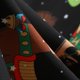 thumbnail image 5 of Moda mujer otoño Navidad cuello redondo estampado suelto cómodo vestido de manga larga Fridja  nbo1912, 5 of 7