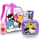 thumbnail image 1 of Mochila Hello Kitty transparente para la escuela con lonchera y botella, 1 of 7