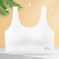 thumbnail image 2 of Huowey Training Bras for Girls Teen Girls Sports Bras Comfort Soft Solid Color Bras, 2 of 3